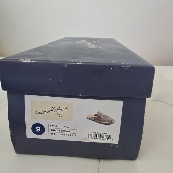 Universal Thread Tan Leopard Print Mules - Picture 4 of 4